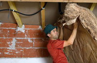 Salt tapered roof insulation